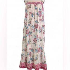 Smocked Square-Neck Maxi Dress size 18-20